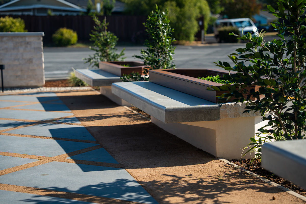 St. Mark Church Patio Alternate View